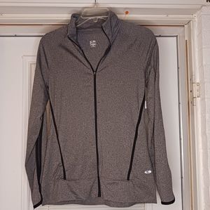 Champion Gray/Black Jacket Size Medium